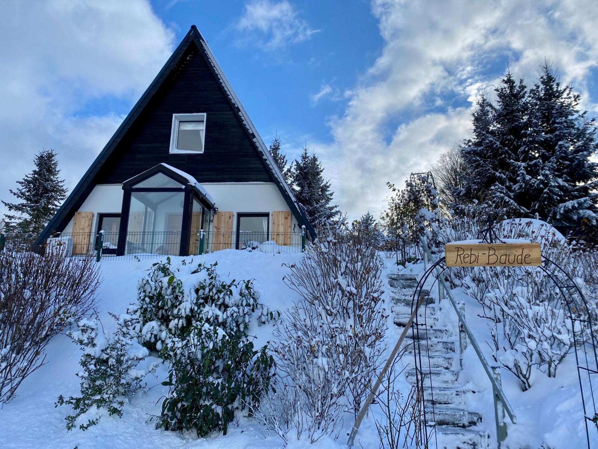 Fluegels Rebi-Baude Villa Rechenberg-Bienenmühle Buitenkant foto